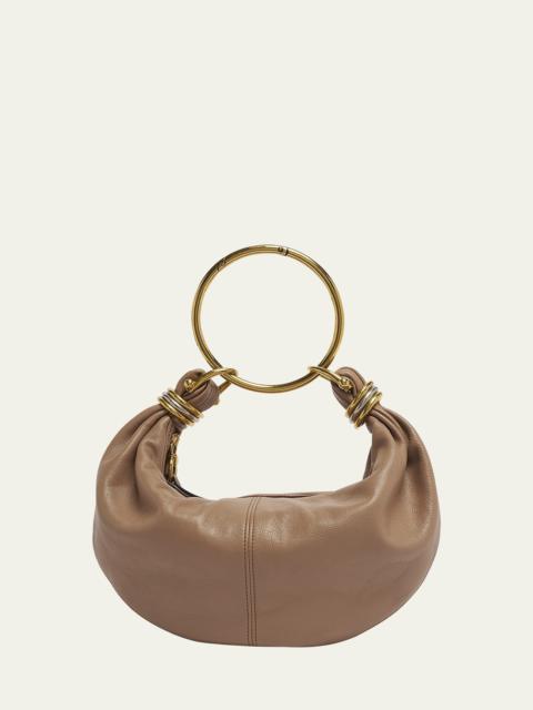 Bracelet Bag Mini in Shiny Grained Calfskin