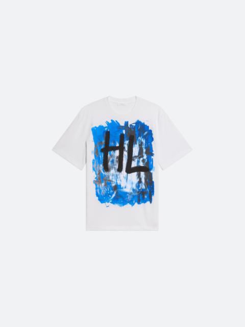 Helmut Lang BLUE SCRIBBLE TEE