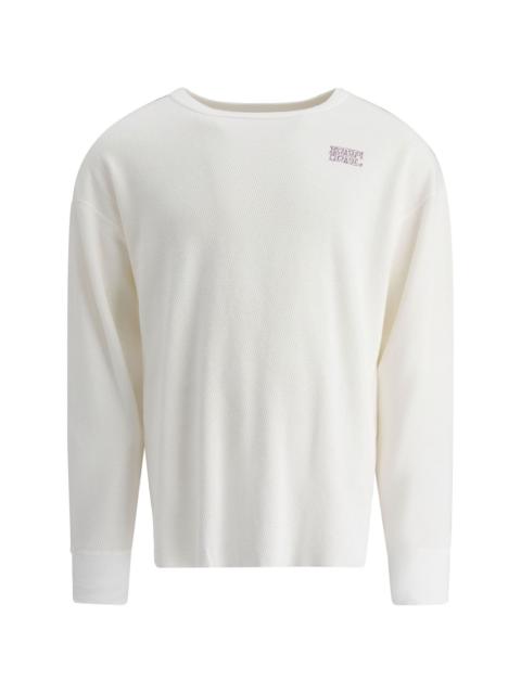 logo-embroidered sweater