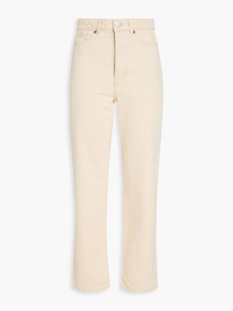 BY MALENE BIRGER Milium high-rise straight-leg jeans