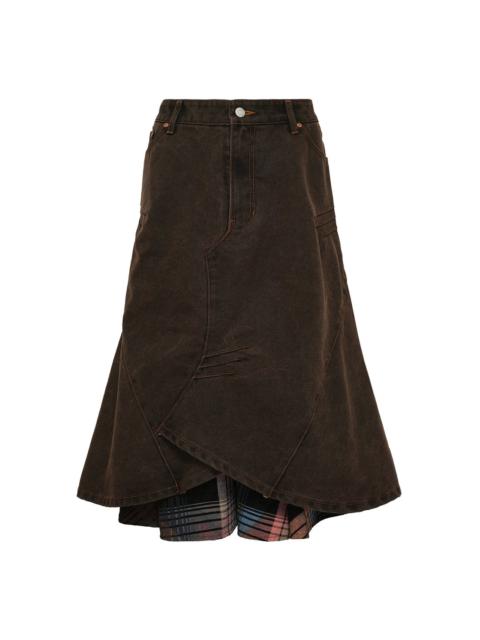 Andersson Bell Custom Flare Layered Skirt