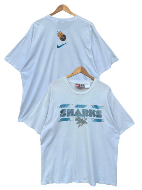 Vintage 90s Nike San Jose Shark NHL Hockey Baggy Tees