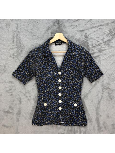 Other Designers Vintage - Morgan De Toi Paris Floral Printed Blouse #6050-219