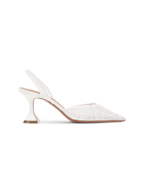 Amina Muaddi Amina Muaddi Holli Lace 70 Sling Mules Women