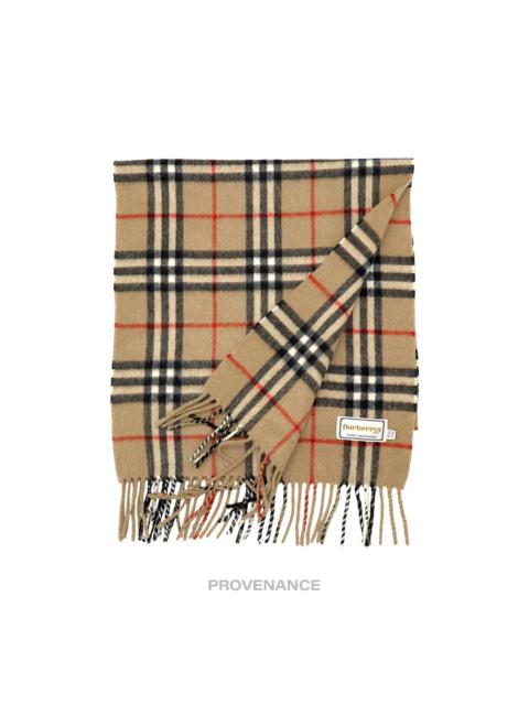 Burberry Scarf - PURE CASHMERE Nova Check