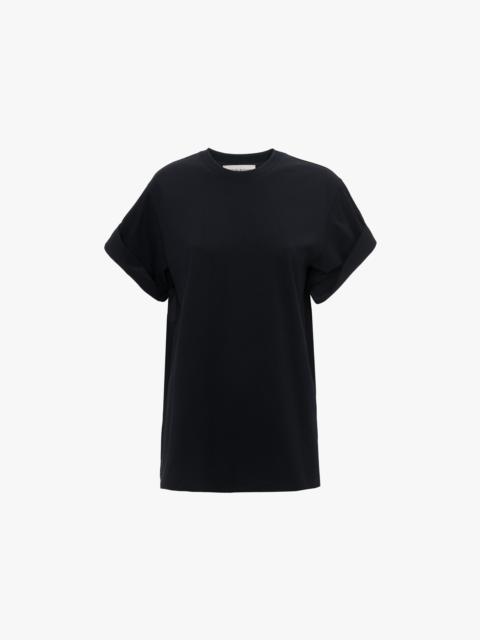 Victoria Beckham Tilly T-Shirt In Navy