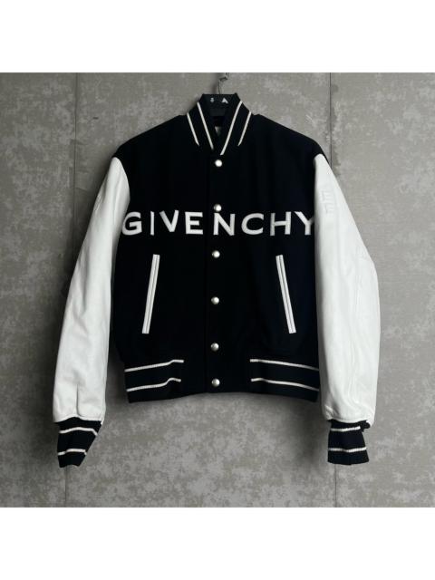 Givenchy Givenchy Varsity Leather Jacket