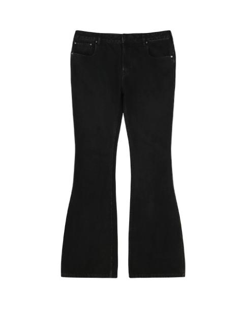 entire studios SLIM-FLARED JEANS MAGNETITE