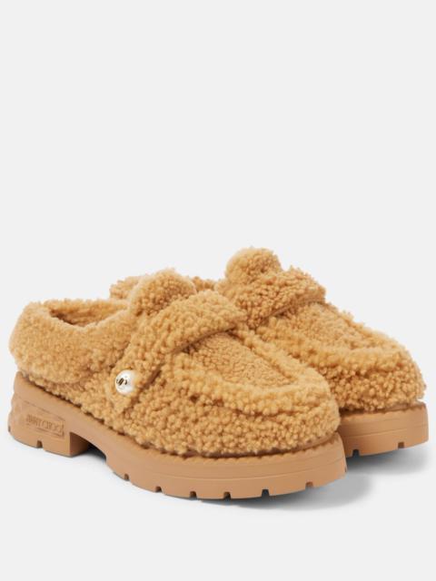 Shea shearling mules