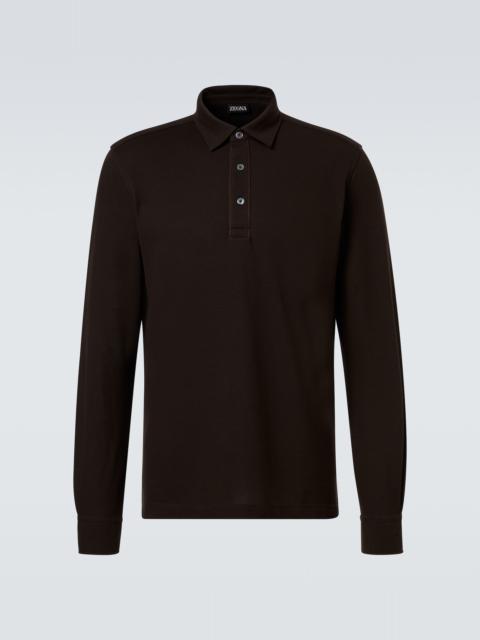 ZEGNA Cotton polo shirt
