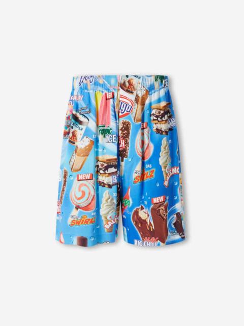 BALENCIAGA SWEAT TREAT BERMUDA SHORTS
