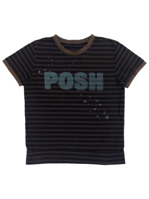 Other Designers Designer - RARE! ET BOITE JAPANESE BRAND "POSH" STRIPE TEE