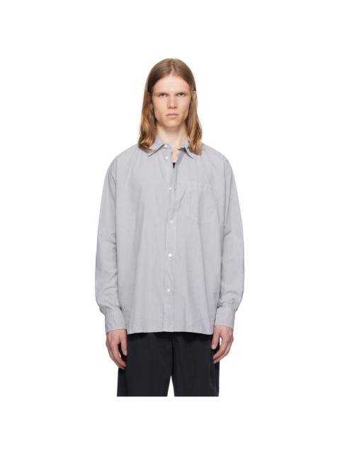 NORSE PROJECTS Purple Mo Cotton Tencel Shirt