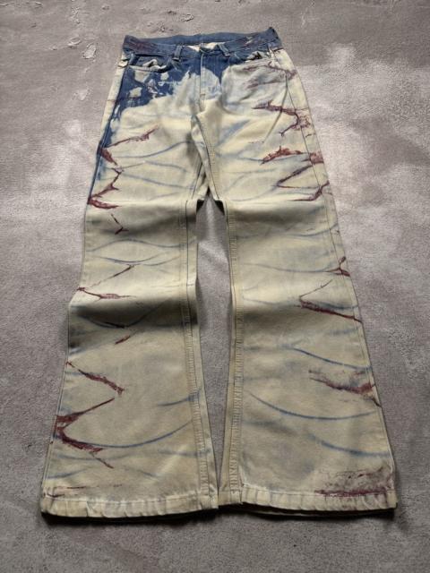 Other Designers Vintage - LGB IfSixWasNine Hysteric Glamour Style Flared Denim Jeans