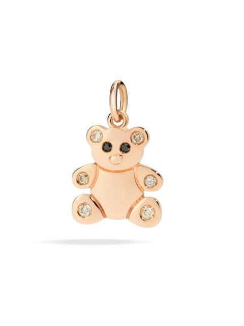 DoDo ROSE GOLD, DIAMOND & ENAMEL BEAR CHARM