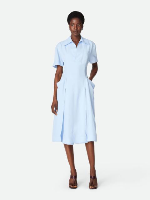 Bottega Veneta Viscose And Silk Twill Dress