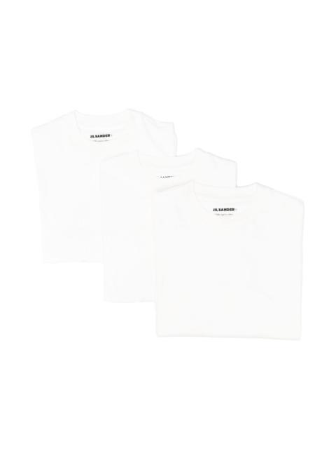 Jil Sander Logo cotton t-shirt
