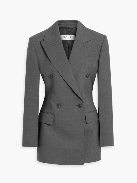 RÓHE Double-breasted wool-blend blazer