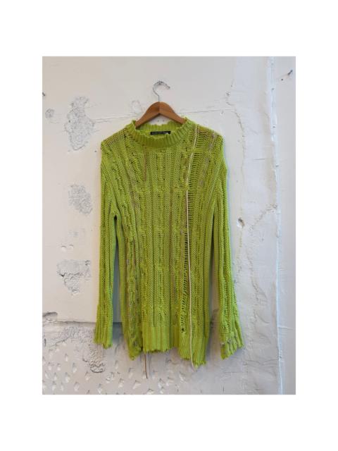 Andersson Bell Andersson Bell Distressed Cable Knit Sweater