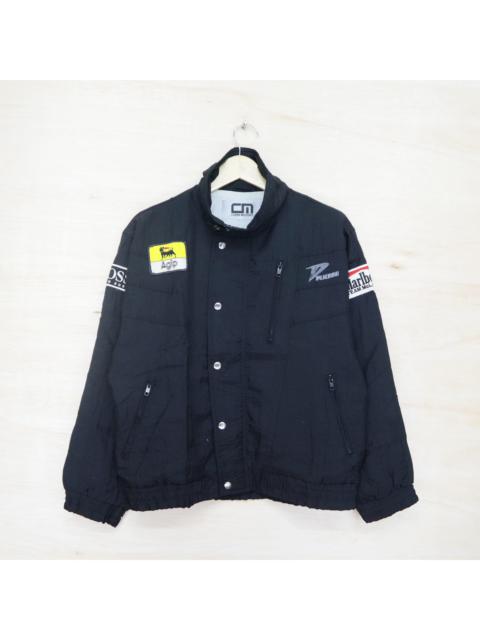 Other Designers Vintage 90s CORIN MOTOR Racing Team Logo Agip Hugo Boss Marlboro Team Mclaren Plicana Bomber Windbre