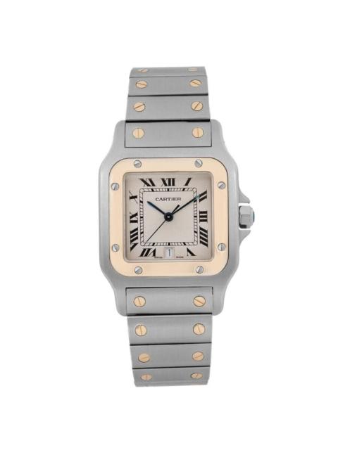 Cartier Pre-owned Cartier Cartier Santos Galbee Quartz Silver Dial Men's Watch 187901