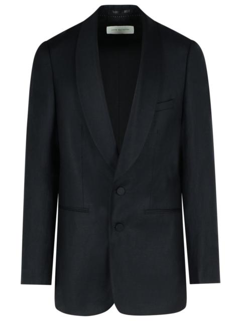 Dries Van Noten Dries Van Noten 'Bartux' Black Wool Blend Blazer Men