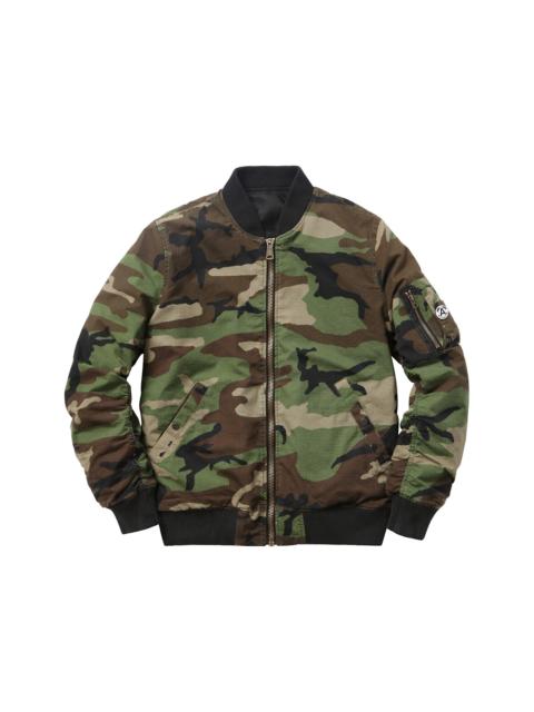 Supreme Supreme Reversible Cotton Ma 1 Jacket Green Camo