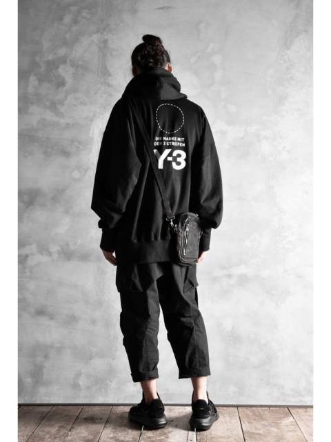 Y-3 Yohji Yamamoto x Adidas- Stacked Logo Hoodie
