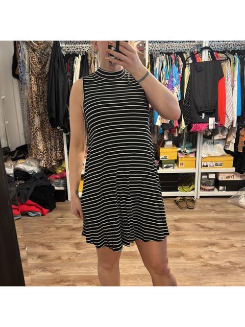 Other Designers Vintage Havana Thin Stripe Ribbed Dress