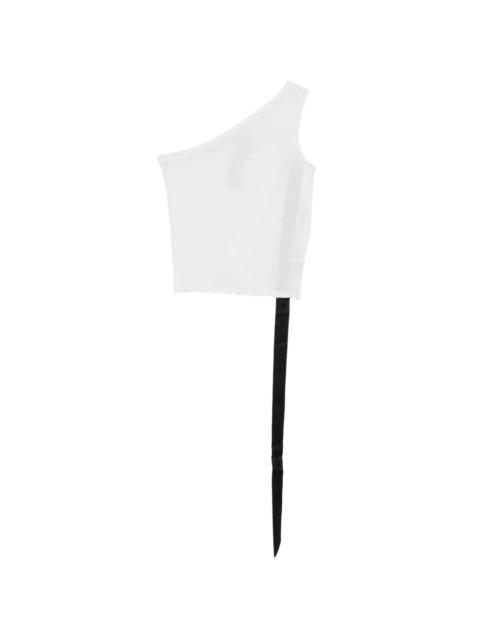 Rick Owens DRKSHDW Rick Owens Drkshdw Women Ziggy One-Shoulder Top With Ribbon