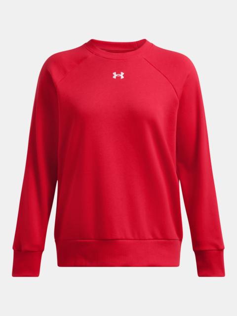 Under Armour Women's UA Rival Fleece Crew