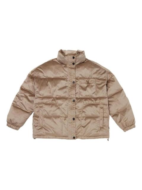 (WMNS) Vans Short Padded Jacket 'Brown' VN000FC2YEH