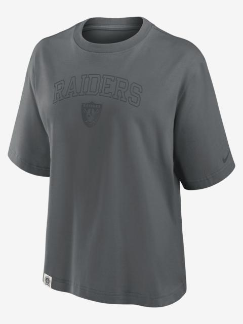 Nike Las Vegas Raiders Arch Boxy Women's Nike NFL T-Shirt
