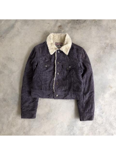 Other Designers LEE Storm Rider Corduroy Sherpa Trucker Jacket