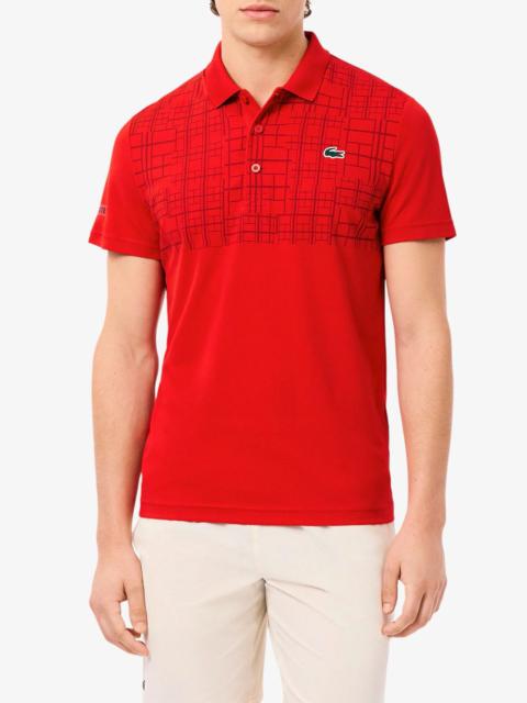LACOSTE Lacoste Novak Djokovic Regular Fit Polo in Red at Nordstrom
