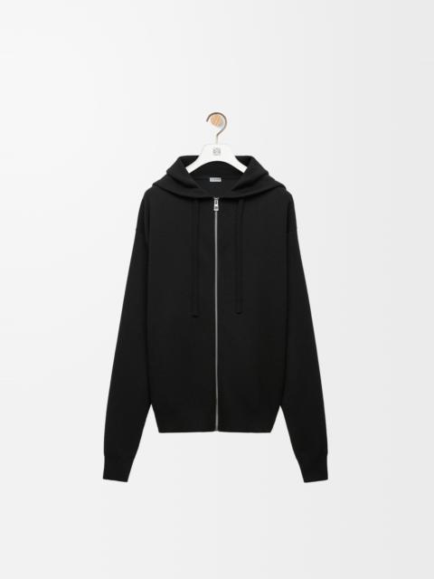 Loewe Anagram zip-up hoodie in wool