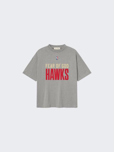 ESSENTIALS Atlanta Hawks T-shirt Dark Heather Grey
