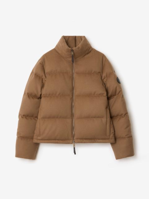 Burberry Cashmere Ambleside Puffer Jacket