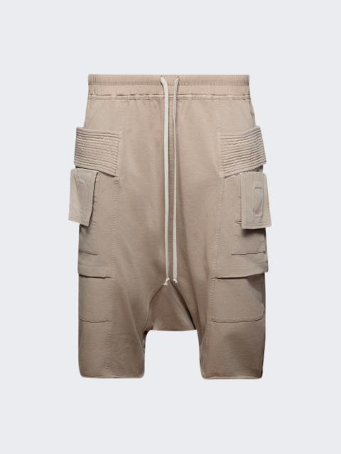 Rick Owens DRKSHDW Creatch Cargo Pods Dirty Pearl