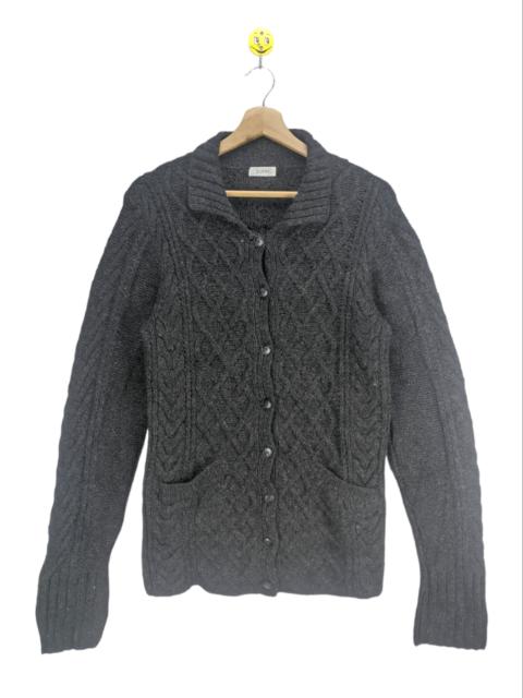 Other Designers Japanese Brand - Steals🔥Cable Knit Sweater Jacket Button Up by Suivi