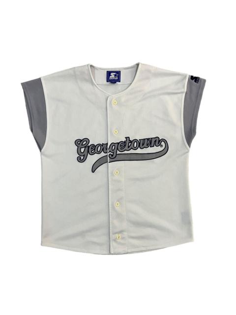 Vintage Starter Georgetown Hoyas Baseball Jersey