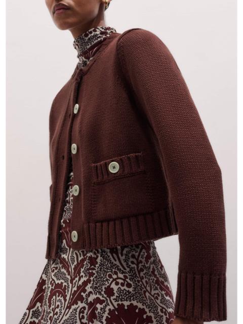 ME+EM Straight Crop Cardigan