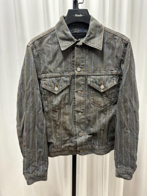 Comme Des Garçons Comme des Garçons Homme striped denim jacket