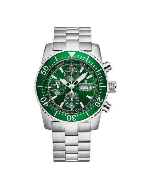 Other Designers Revue Thommen Diver Chronograph Automatic Green Dial Men's Watch 17030.6132