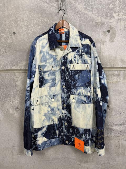 Other Designers Sterling Ruby - S.R. Studio Hand-Bleached Indigo Soto Barn Coat