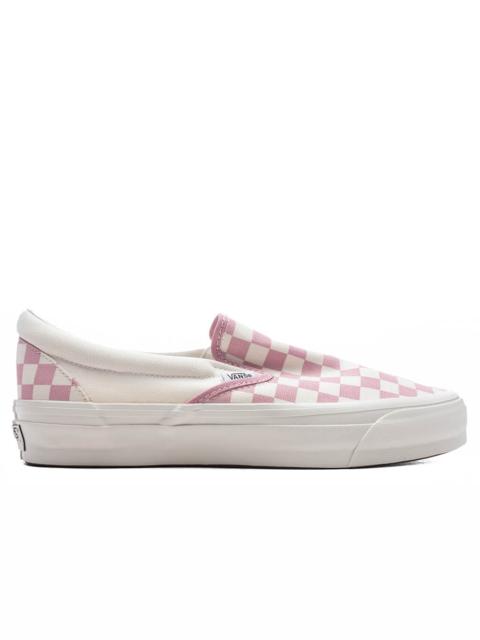 Vans PREMIUM CLASSIC SLIP-ON 98 - CHECKERBOARD PINK
