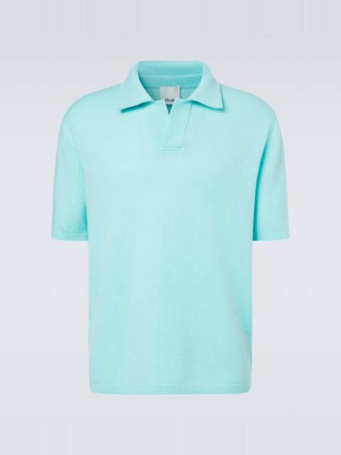 Allude Wool and cashmere polo sweater