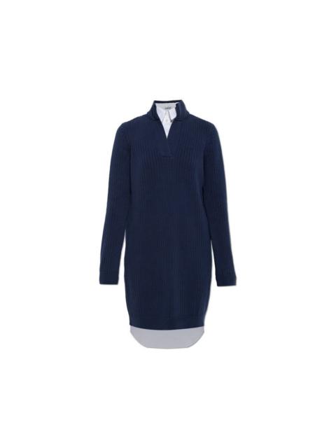 Loewe LOEWE Dark Blue Cotton Dress New & Authentic (Women's size:4