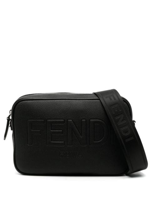 FENDI Fendi Embossed-logo Leather Body Bag