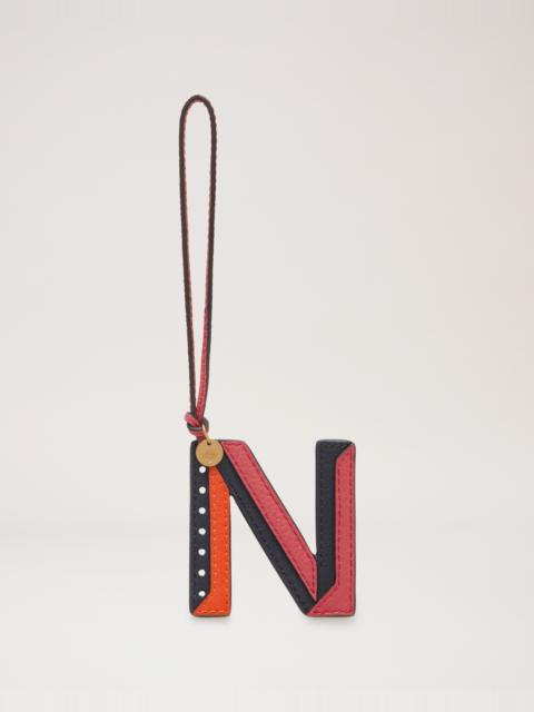 Mulberry Tri-Colour Leather Keyring - N
Midnight Silky Calf